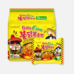 Samyang Buldak Ramen Corn (Sweet and salty corn flavor)