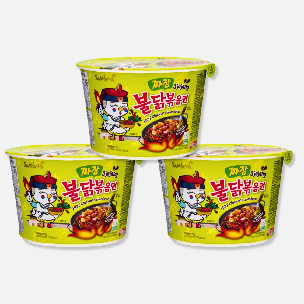 Samyang Buldak Ramen Jjajang Big Bowl Samyang Buldak Ramen Jjajang Big Bowl