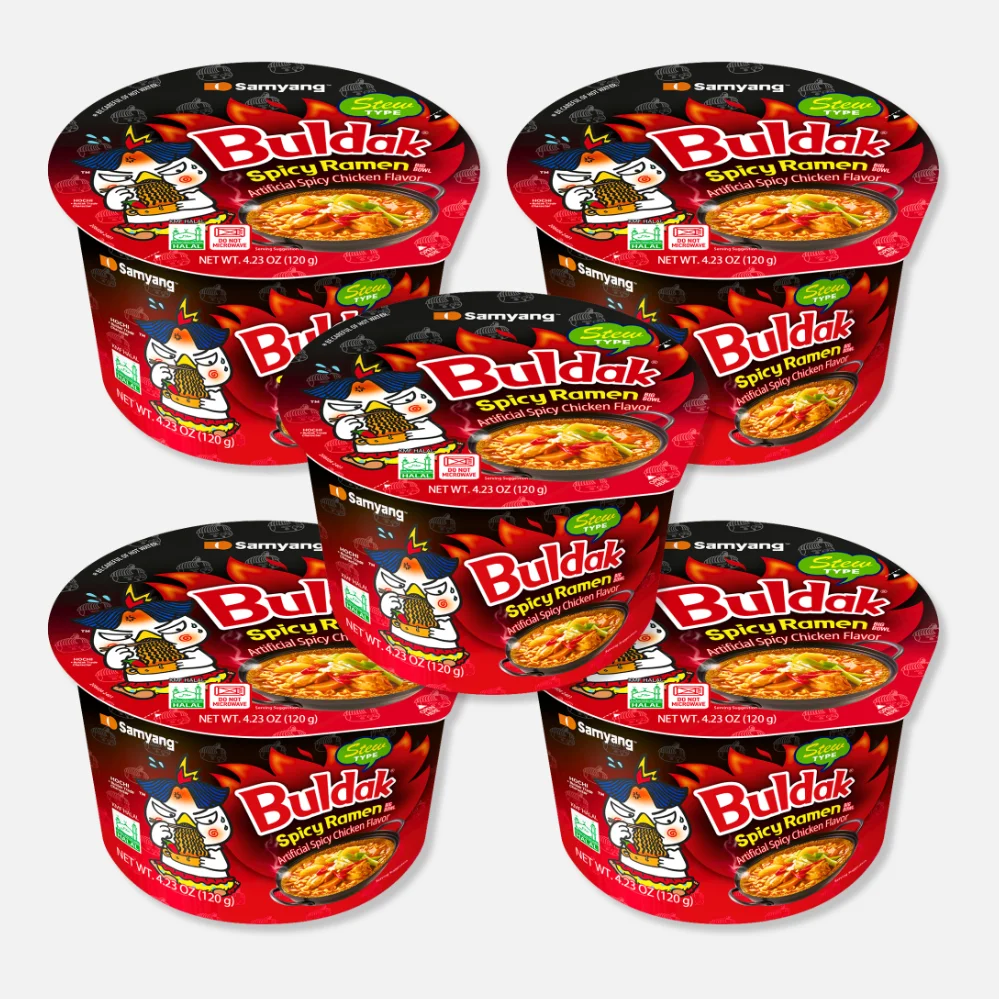 Samyang Hot Chicken Flavor Ramen Stew type big bowl Samyang Hot Chicken Flavor Ramen Stew